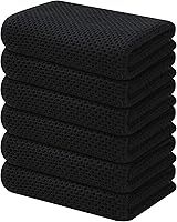 Vista 184 de Kitinjoy - Paños de cocina de 100 % algodón, tela de tejido gofrado, paño de limpieza ultrasuave, absorbente y de secado rápido.