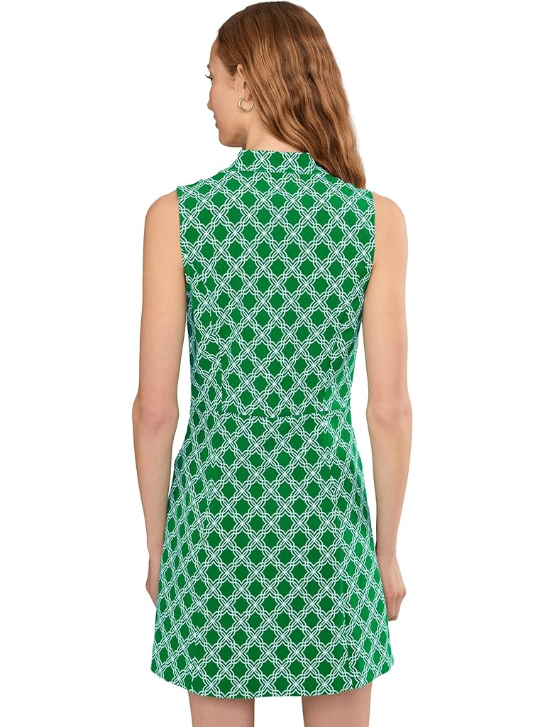 Green Lilly Pulitzer Catarina Ruffle Dress Upf