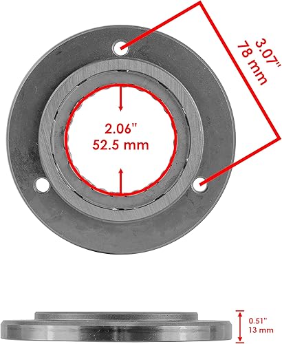 Miniatura 2 de Caltric Embrague de arranque unidireccional de rodamiento Sprag compatible con Can-Am Bombardier 420-659-261 420-659-263