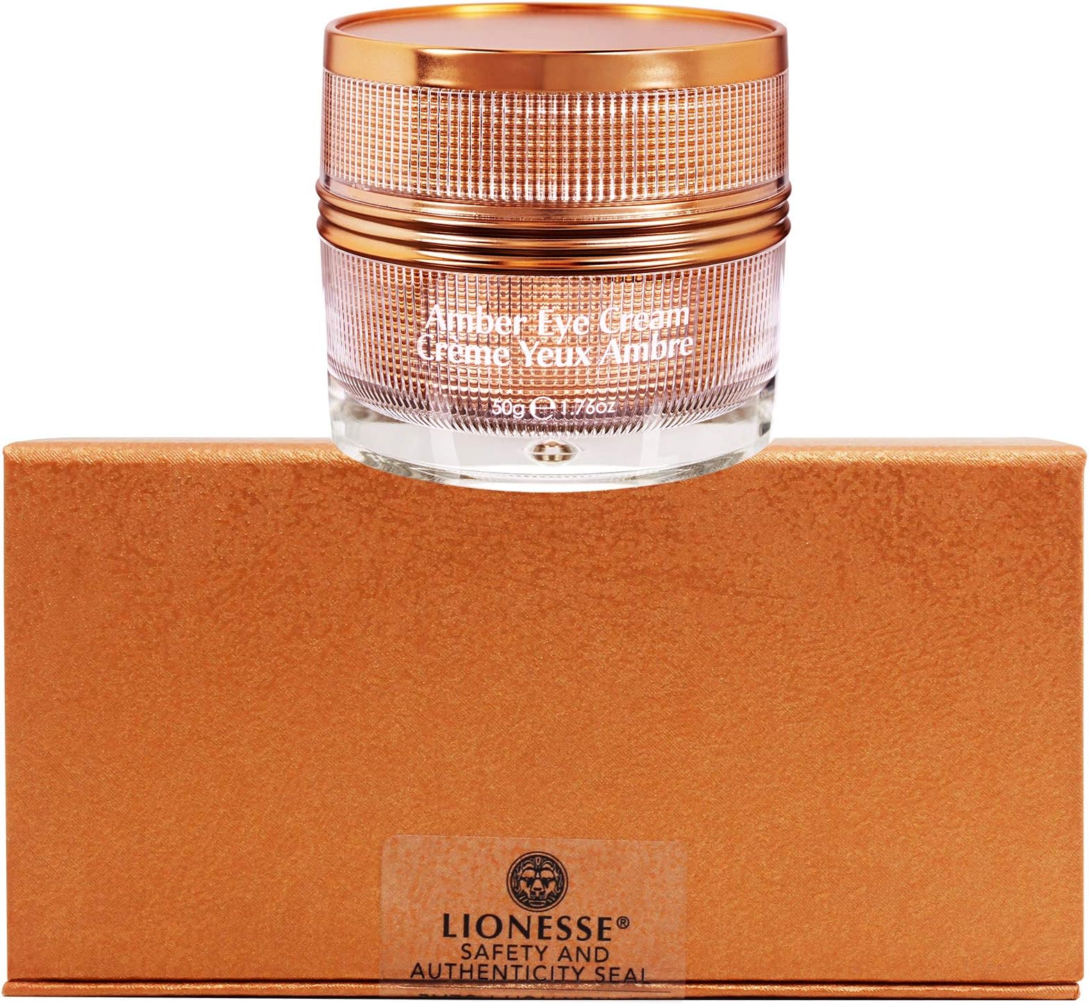 LionesseGem Amber Dark Circle Eye Cream - Made with Vitamin A, Vitamin E and Caffeine
