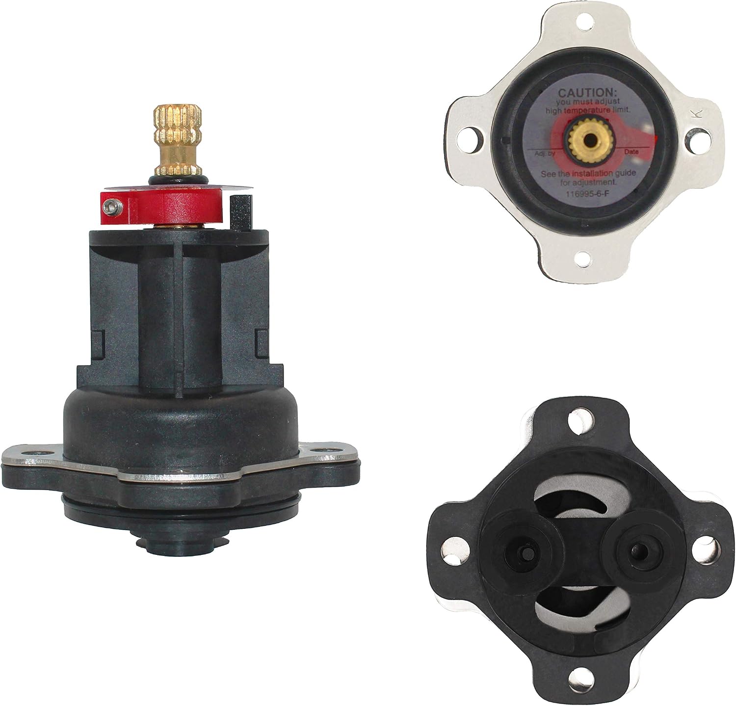 Bеѕt Prоmо Pressure balancing unit (shower) parts cartridge and cap replace for Kohler model GP76851,includes the replacement GP500520 and GP77759 Fit for Rite-Temp valves and 1/2 Shower Valve aftermarket part