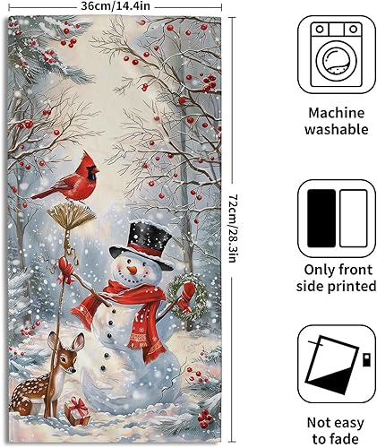 Vista 425 de Giwawa Juego de 2 toallas de mano de pino con ciervos del bosque, toallas de baño, suaves y absorbentes, para bar, bar, cocina, hotel, spa, Ciervo