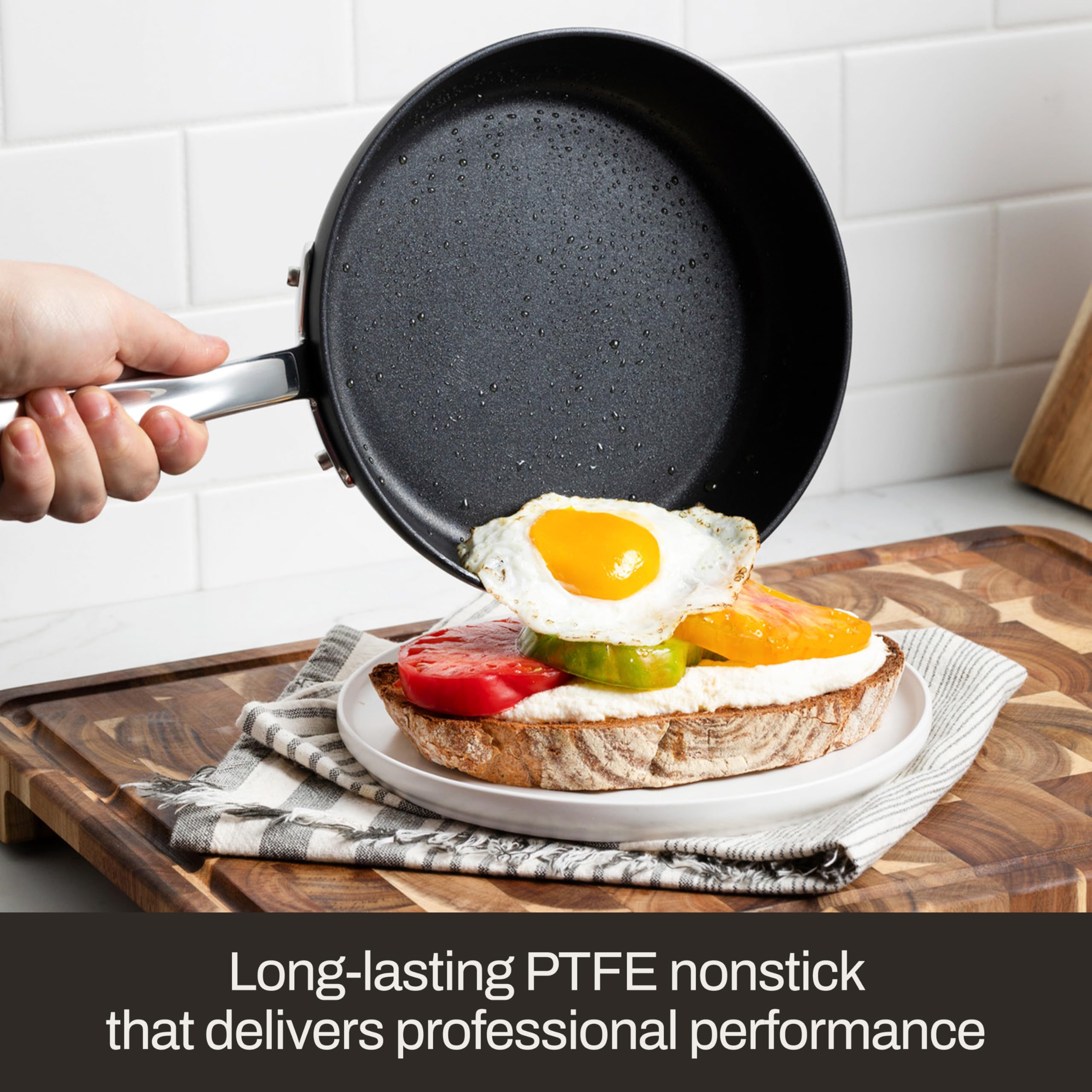 Amazon.com: All-Clad Copper Core Stainless 5 Qt Sauté Pan with Lid