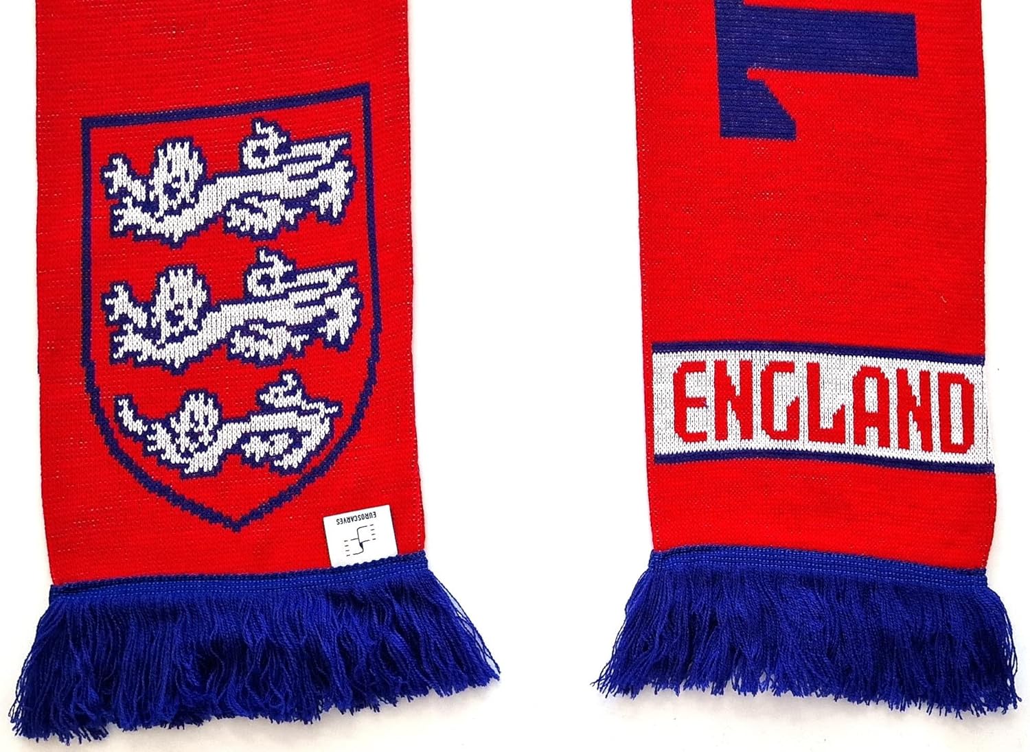 Euroscarves England Soccer Knit Scarf (The Three Lions) - Image 4