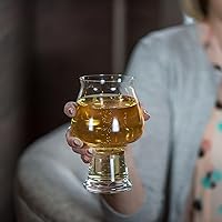 Vista 4 de Luigi Bormioli Birrateque - Vasos de cerveza de sidra de 17 onzas (juego de 2) – Vasos de cerveza artesanales para sidra, sidra dura, sidra