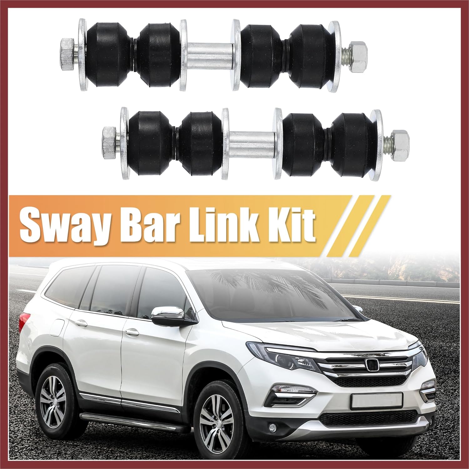 2pcs Front Sway Bar Links K5342 Suspension Stabilizer Bar Link for Buick Lacrosse for Chevrolet Impala Venture for Oldsmobile Silhouette 10285683 Replace Parts