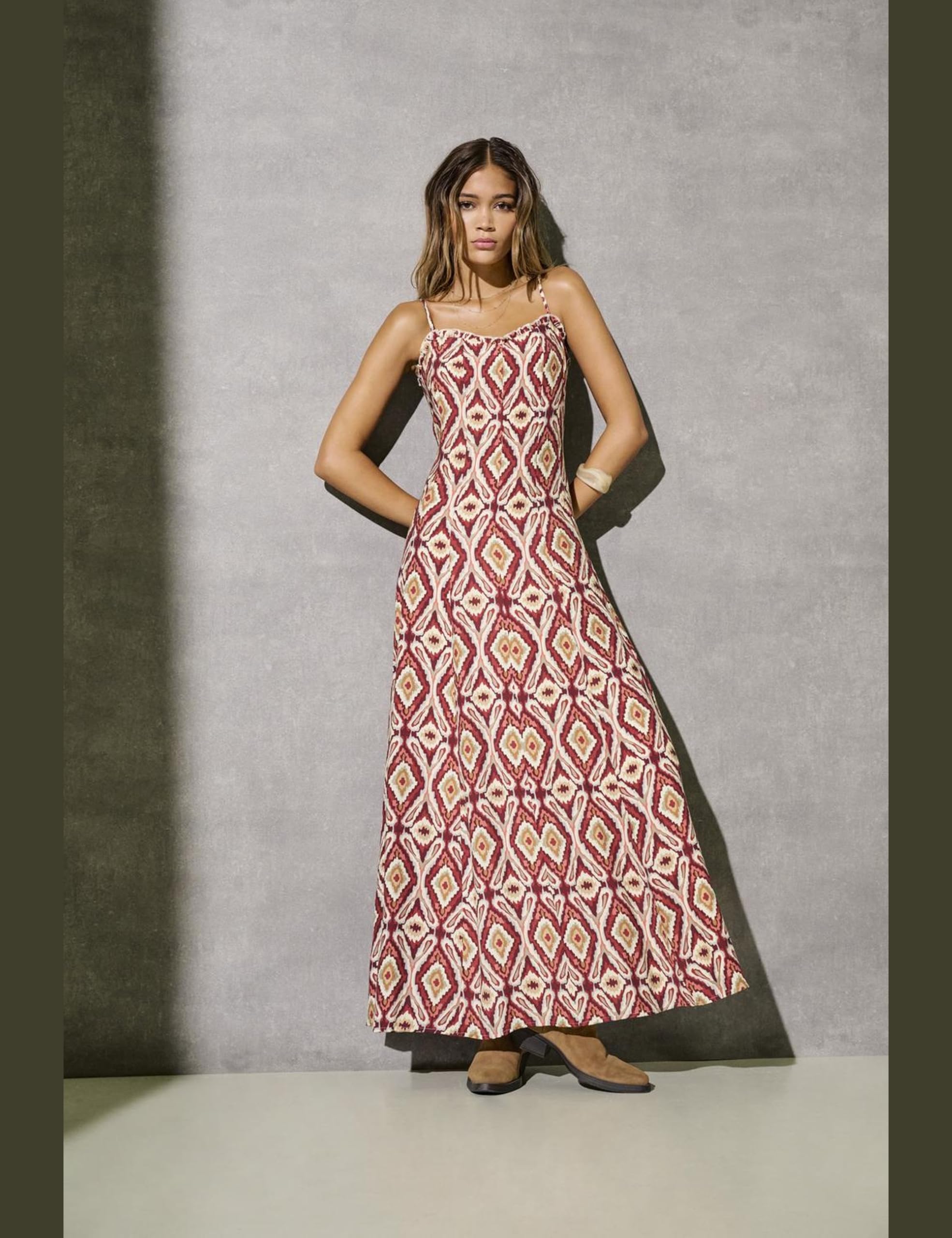 ONLY Damen Onlstacy Mikasi Long Strap Dress WVN Onlstacy Mikasi Long Strap Dress WVN (1er Pack)