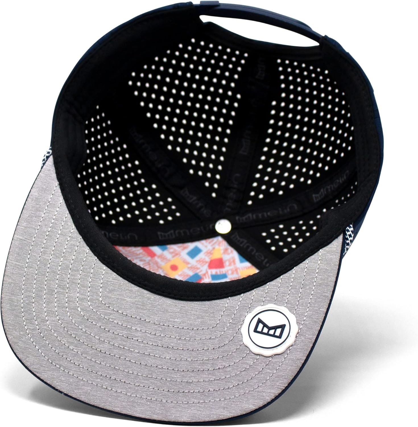 melin Coronado Anchored Hydro Rope Hat, Water-Resistant Baseball Caps for Men & Women, Golf, Running, or Workout Hat