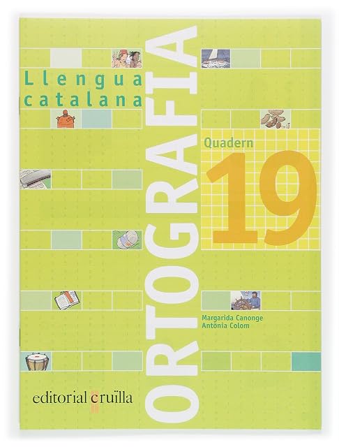 Portada de Quadern Ortografia Catalana 19 6º Primaria