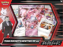 Pokémon TCG Team Rocket's Mewtwo ex Box