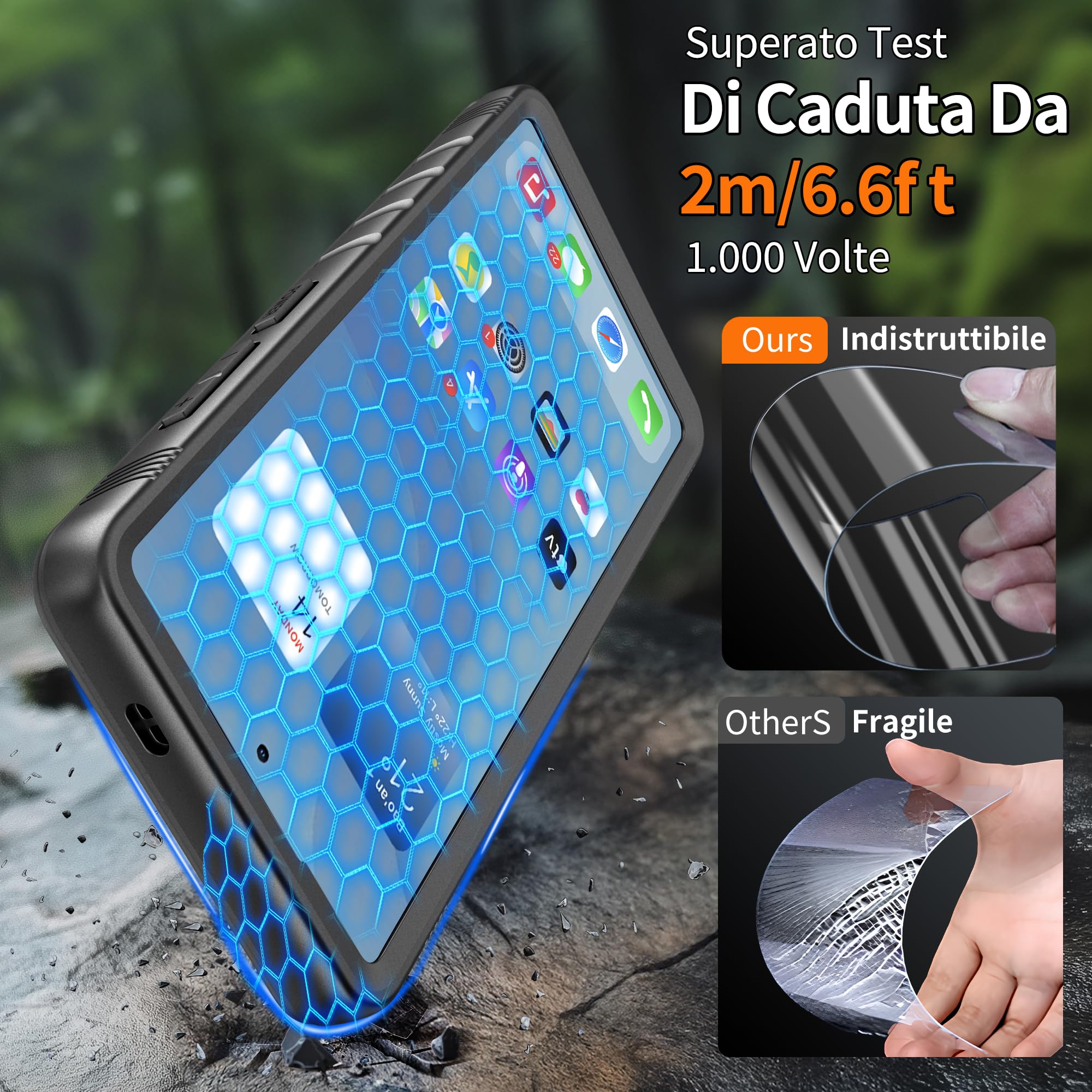 Cozycase Cover TOP Antiurto IP68 Impermeabile Per Samsung Galaxy S25 Ultra Militare Resistente 360 Completa Subacquea Antipolvere integrale Rigida Rugged Custodia S 25 Anti Urto Waterproof Doppia Case