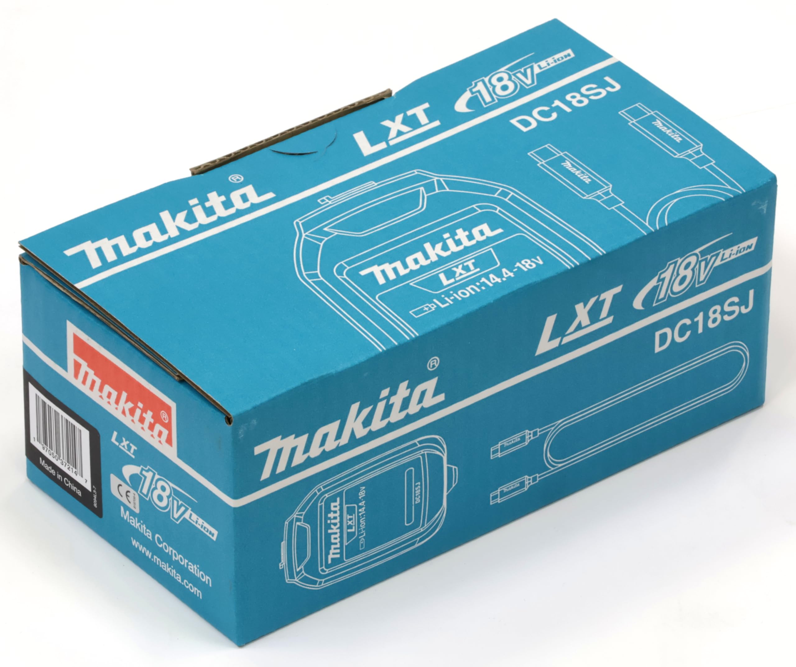 Makita 1916D9-8 ładowarka samochodowa DC18SJ z kablem USB C