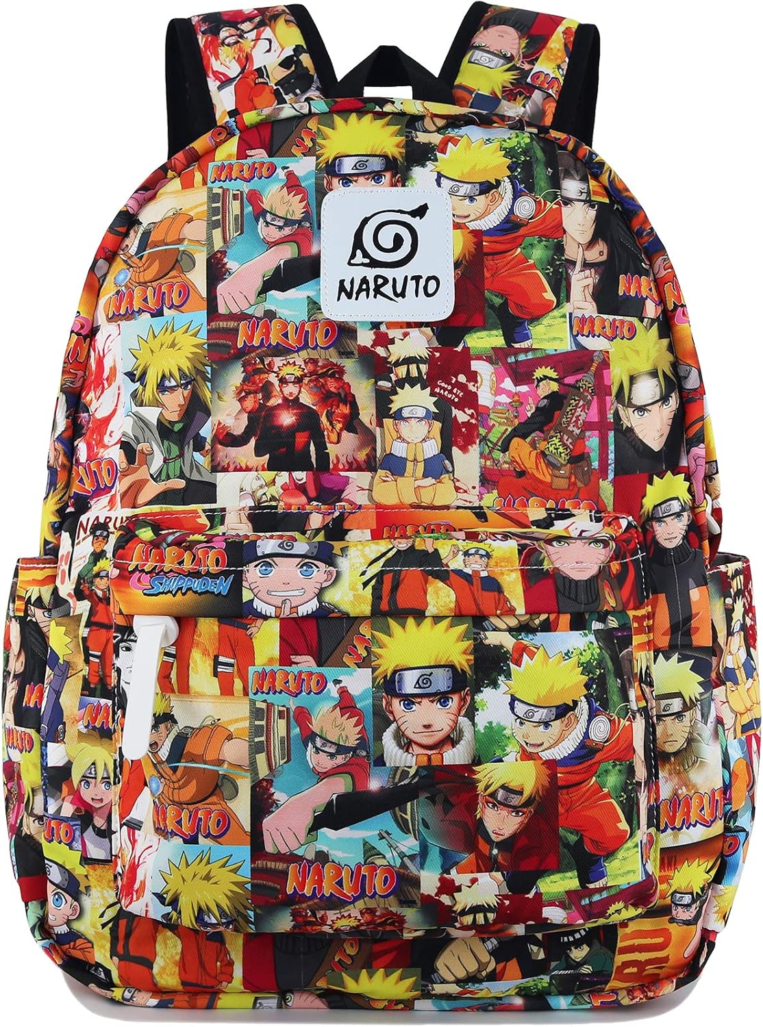Roffatide Anime Backpack for Laptop School Bag Drawing Printed Backpack, NARUTO, One Size Roffatide Anime Backpack for Laptop School Bag Drawing Printed Backpack, NARUTO, One Size