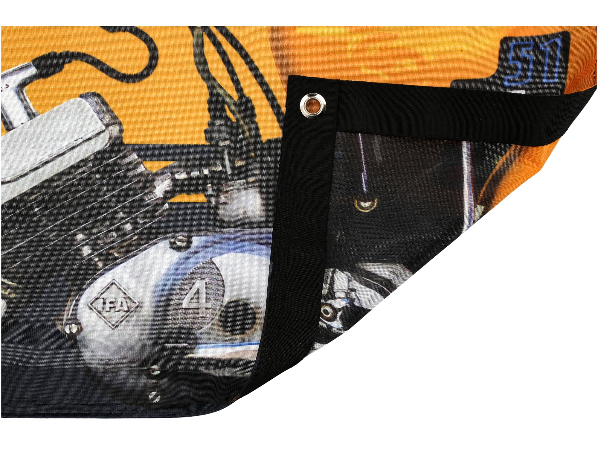Werkstattbanner AKF Shop - your moped store S51, 215x73cm