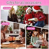 Vista 6 de Juego de mano para niños - 220 videojuegos retro precargados, reproductor de juegos portátil con batería recargable, pantalla LCD de 3.0", regalos