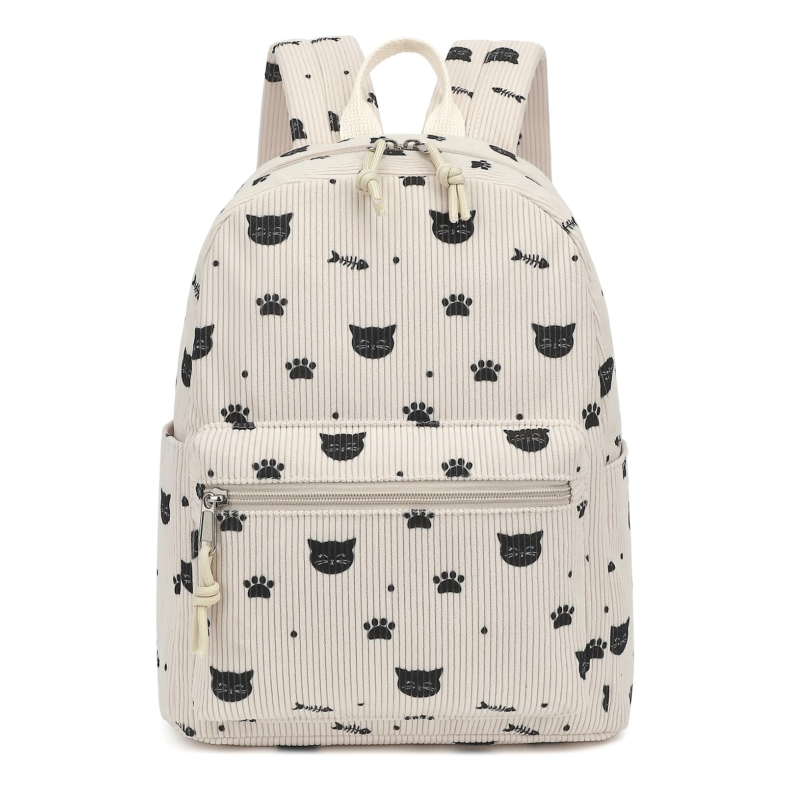 Mini Backpack Corduroy Purse For Women Girls, Fashion Small