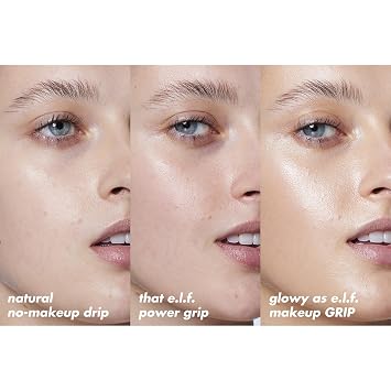 e.l.f. Power Grip Primer + 4% Niacinamide Mini, Gel-Based & Hydrating Face Primer, Helps Visibly Even Skin & Brighten, Grips Makeup, Vegan & Cruelty-Free, Travel Size