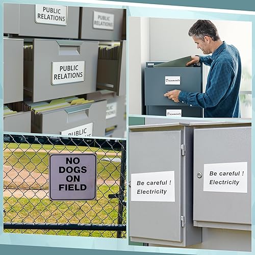 Vista 28 de Amylove Hojas magnéticas de superficie blanca en blanco de 24 pulgadas x 5 pies, rollo magnético de 30 mil imprimible de vinilo flexible en blanco