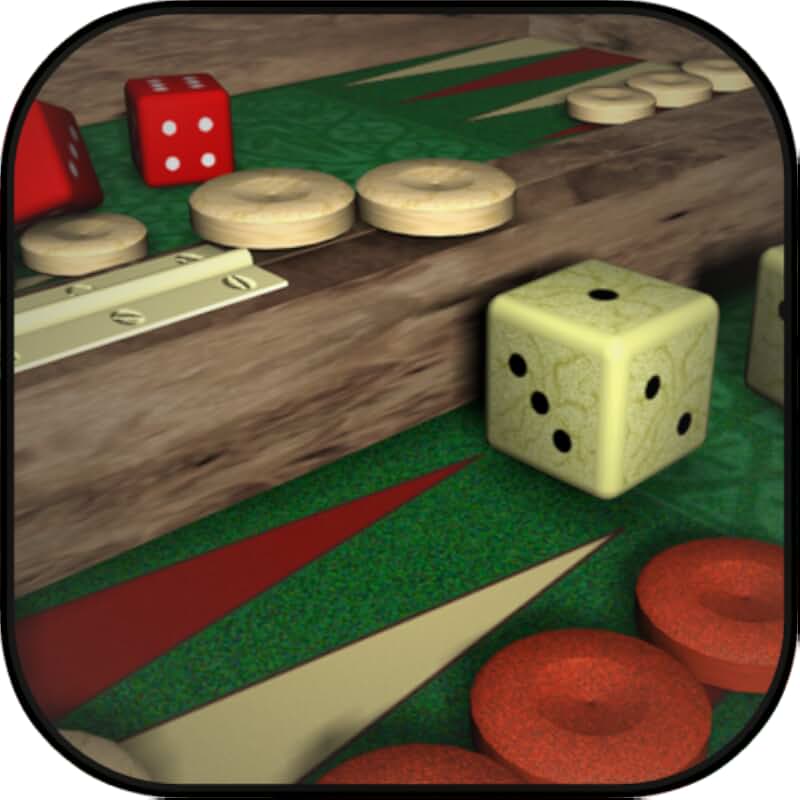 Backgammon dices. Backgammon masters.