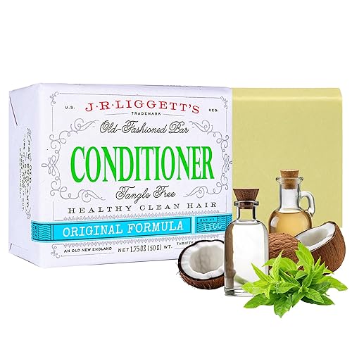 Miniatura 59 de J·R·LIGGETT'S Barra de champú – Fórmula de hierbas, champú en barra totalmente natural para cabello con aceite de coco y aceite de ricino, sin