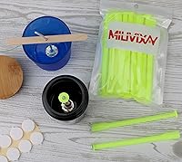 Vista 6 de MILIVIXAY 12pcs Candle Wick Placing Tubes Wick Centering Tool for Candle Making.