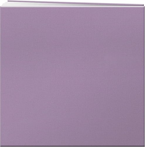 Vista 2 de Pioneer - Álbum de fotos postbound con ventana, 12 x 12 pulgadas, tapa de tela y color rojo