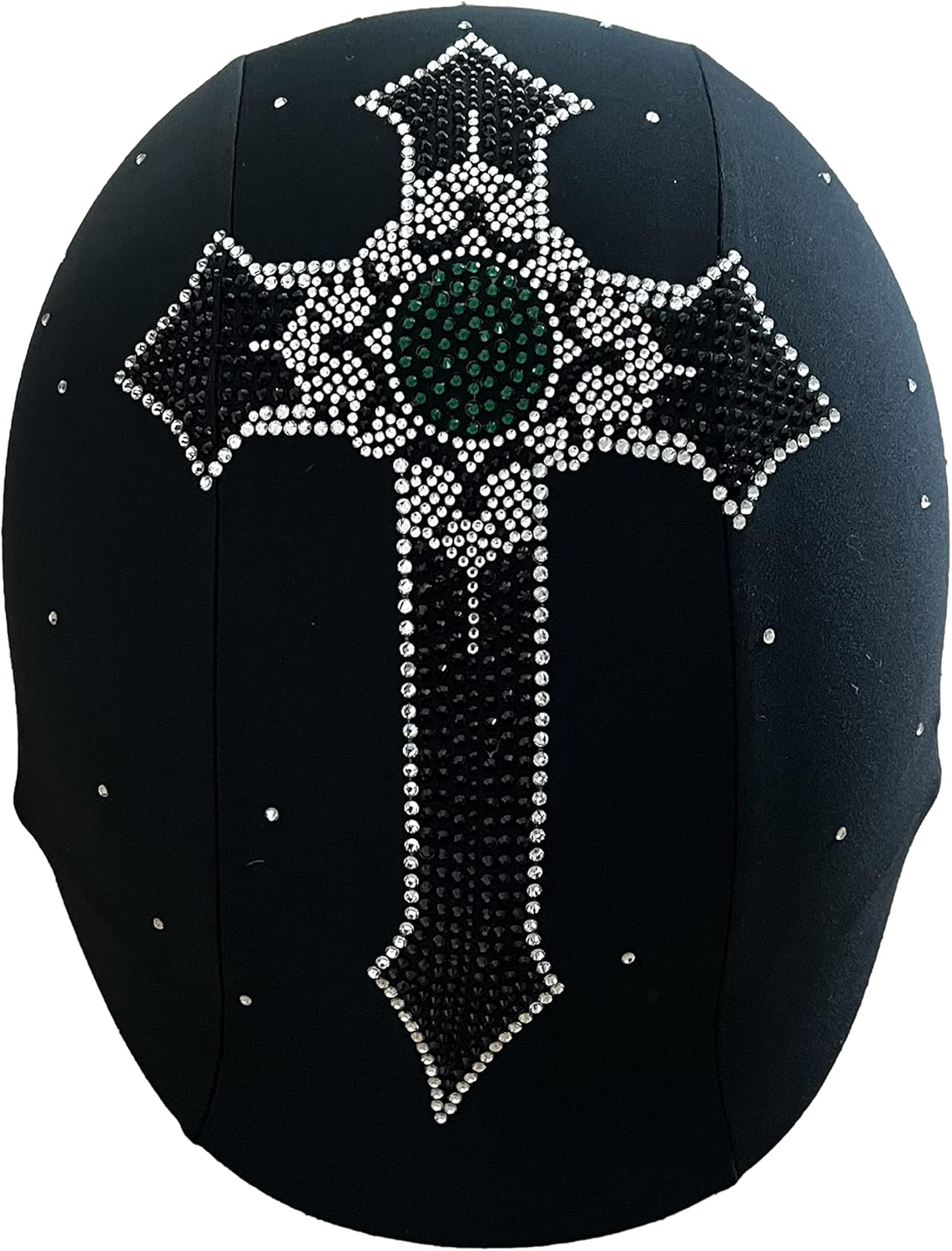 Sparkling Crystal Bling Helmet Cover for Riders/Glamorous Crystal Helmet Cover for Equestrians