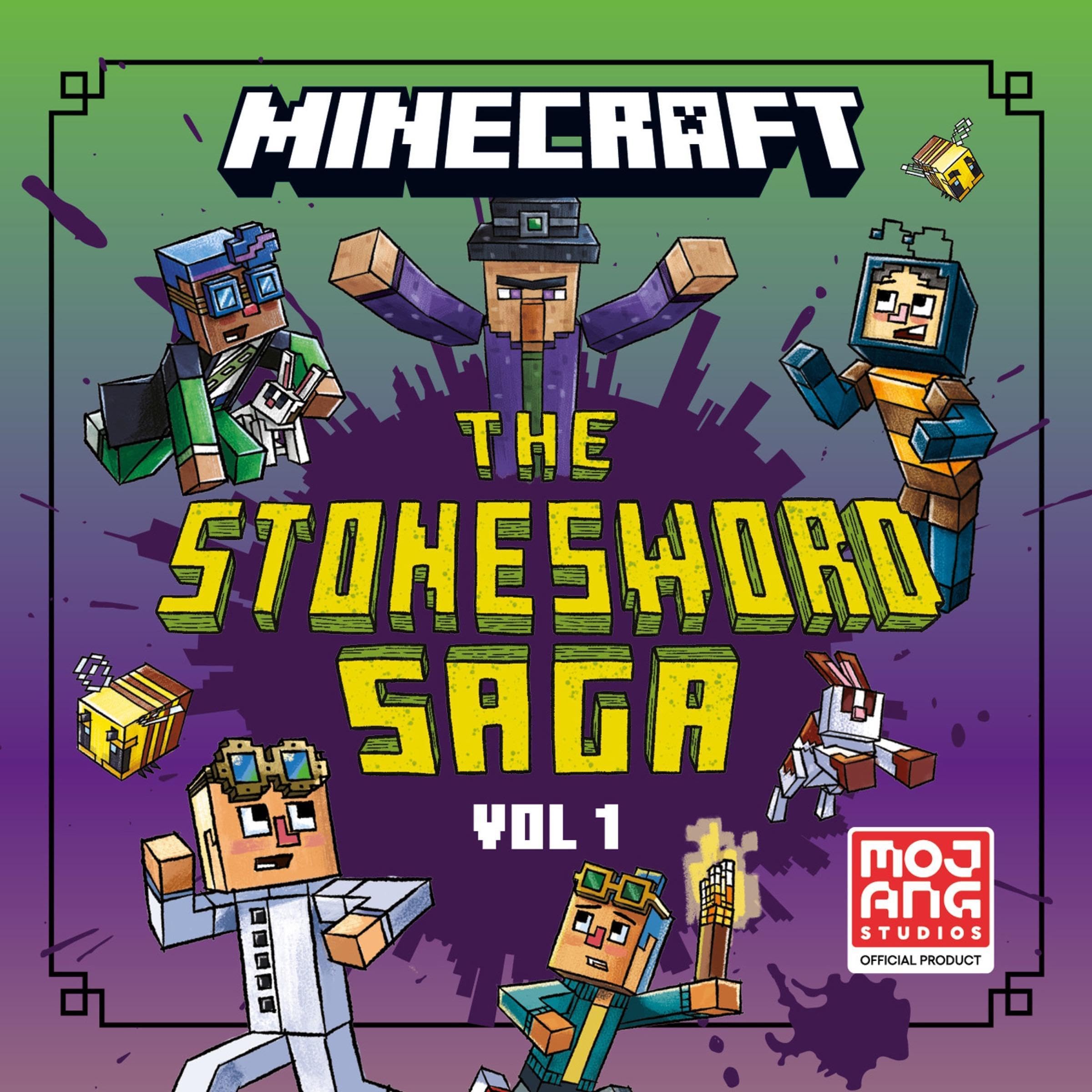 Cover art for Minecraft Stonesword 1-3 Audio Collection