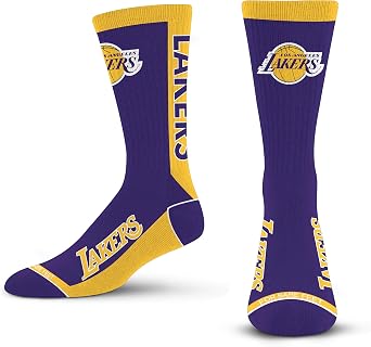 For Bare Feet NBA Unisex Nba Mvp Crew Sock