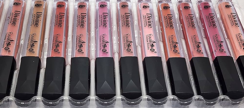 Buy TopFinder® Super Stay 12 hours Long 6ML Luxury Different Liquid Matte Nude Beauty Color Lipsticks Silky long Lasting Waterproof Shade Women Girls Lip Gloss Smooth Makeup Lipstick-Assorted 2pc/Set Online at Low