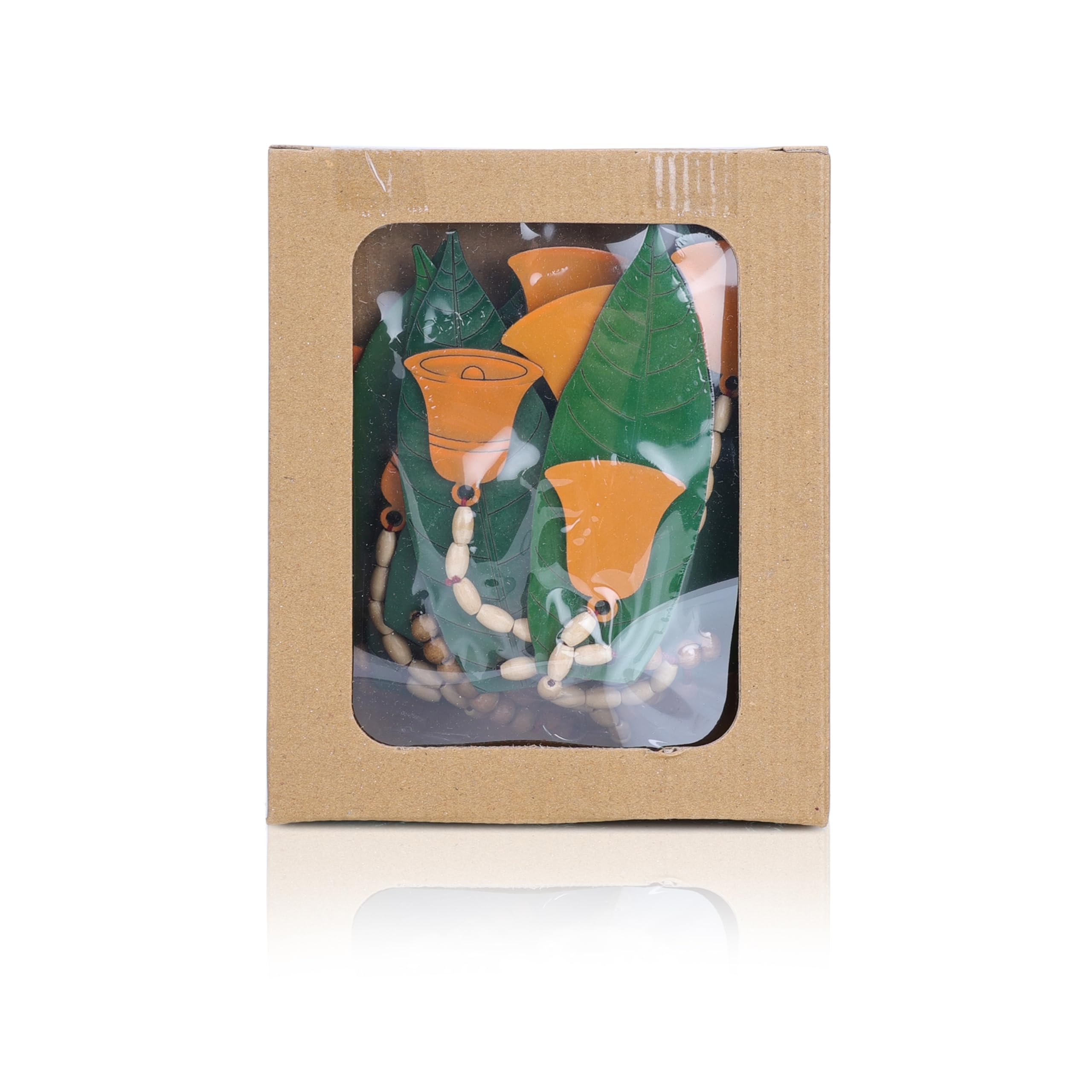 Rangsugandh Handcrafted 12 Mango Leaf Thorana | Mango Leaves Toran for Decorations | Main Door Hanging Thoranam | Bandanwar Decorations for Festivals 3