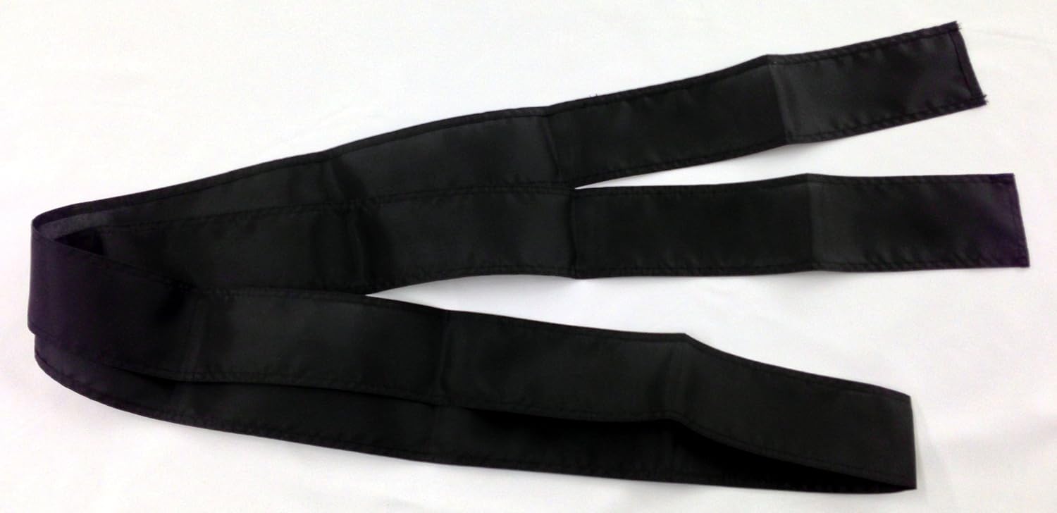 Black Mourning Ribbon For Flagpole Nylon Flags Unlimited 3 inches x 120 Inches