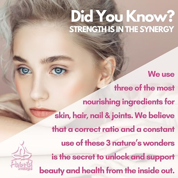 Plant Based Collagen Powder 113g - Vegan Collagen Boosting Supplement with Tremella Mushroom, Pink Pitaya & Acerola Cherry | for Skin, Hair & Joints | Natural Vitamin C | 113 Servings