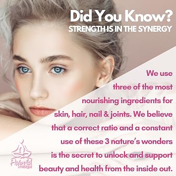 Plant Based Collagen Powder 113g - Vegan Collagen Boosting Supplement with Tremella Mushroom, Pink Pitaya & Acerola Cherry | for Skin, Hair & Joints | Natural Vitamin C | 113 Servings