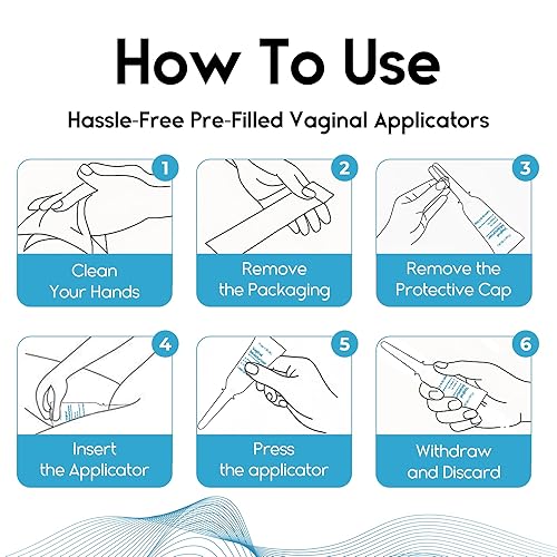 Miniatura 8 de Gel hidratante vaginal para la salud de la vagina, aplicadores hidratantes para alivio de la sequedad vaginal y humedad de larga duración,