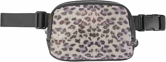 C.C Belt Bag for Women – Quilted Fanny Pack Crossbody Waist Bag