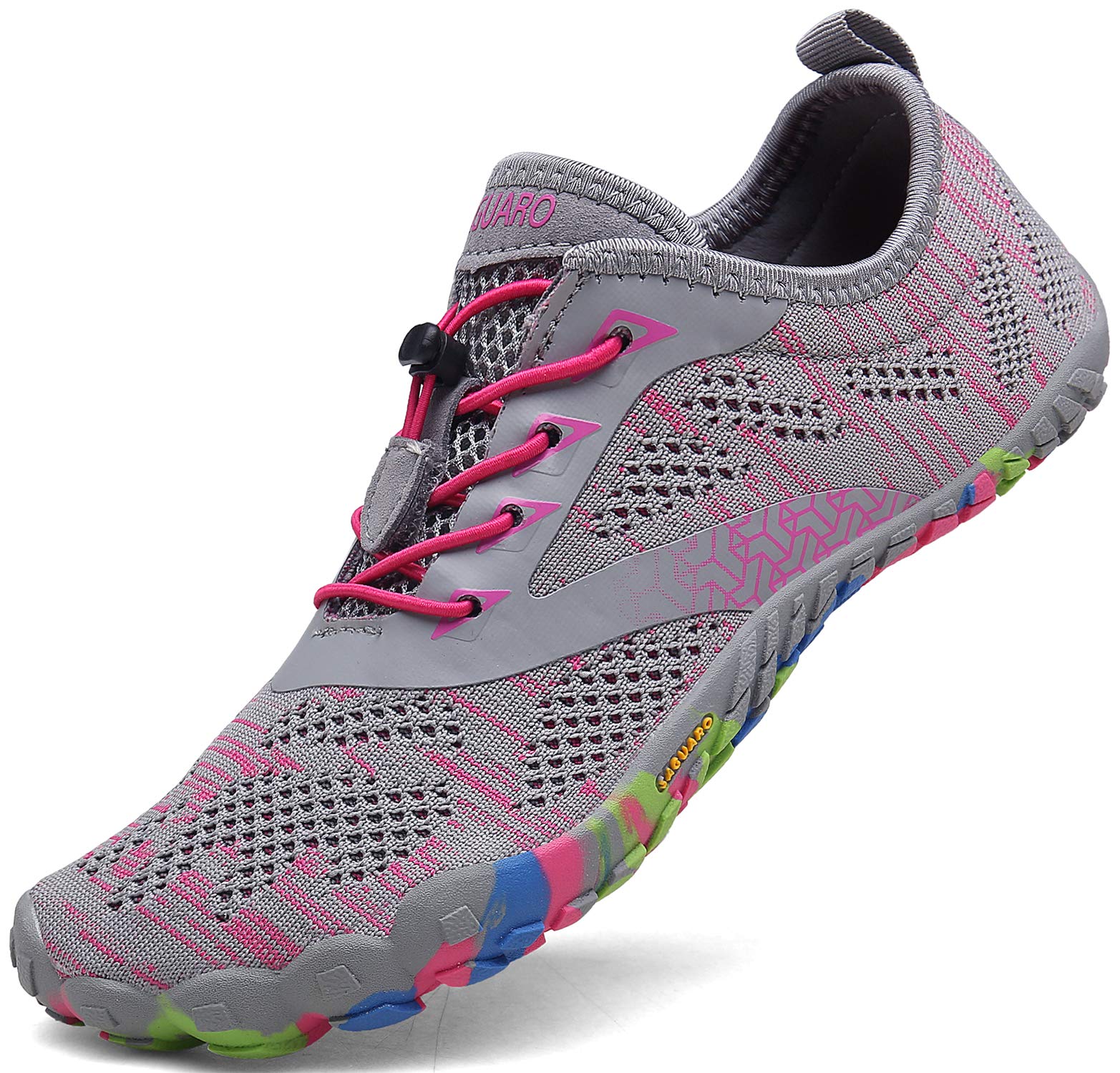 SAGUARO Scarpe Barefoot Minimaliste Uomo Scarpe da Trail Trekking Scarpette da Scoglio