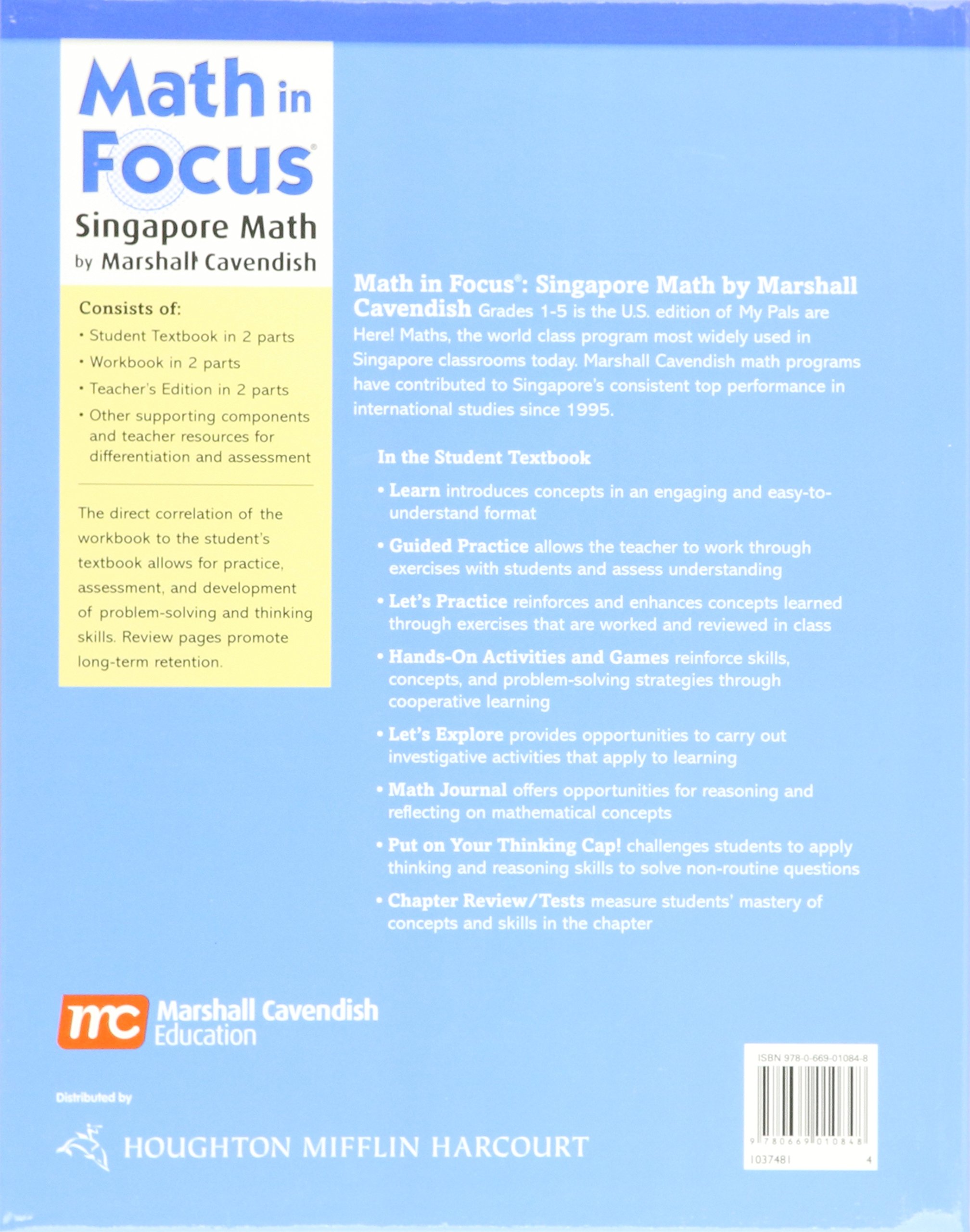 Math in Focus: Singapore Math Grade 4 (A)