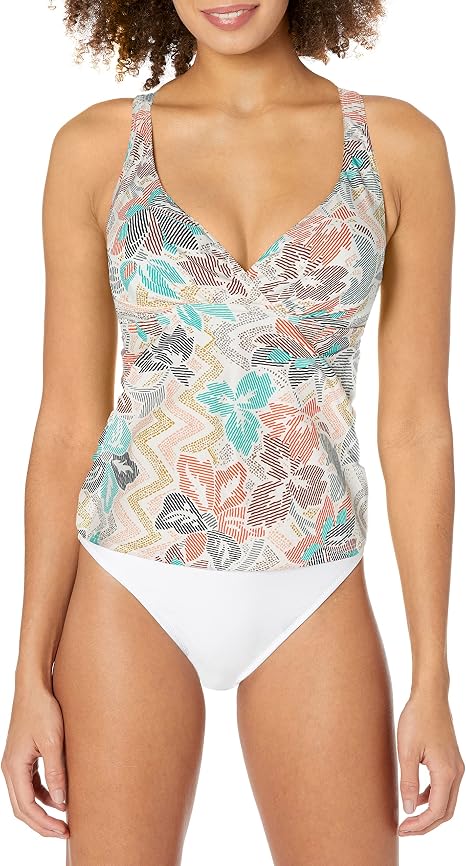 Amazon.com: prAna Women's Kayana D-Cup Tankini Top, Black Horchata,  32D/X-Small : Clothing, Shoes u0026 Jewelry