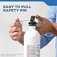 Vista 10 de Kidde Mariner 5 Extintor de Incendios para Barcos, de Un Solo Uso 5BC