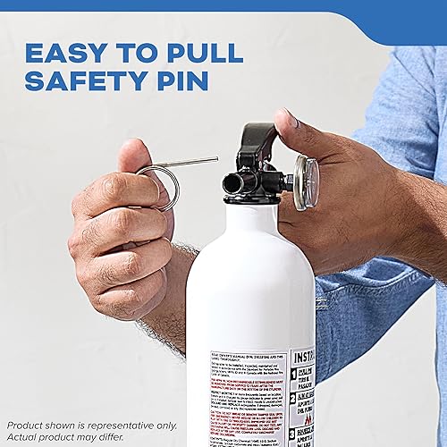 Vista 10 de Kidde Mariner 5 Extintor de Incendios para Barcos, de Un Solo Uso 5BC