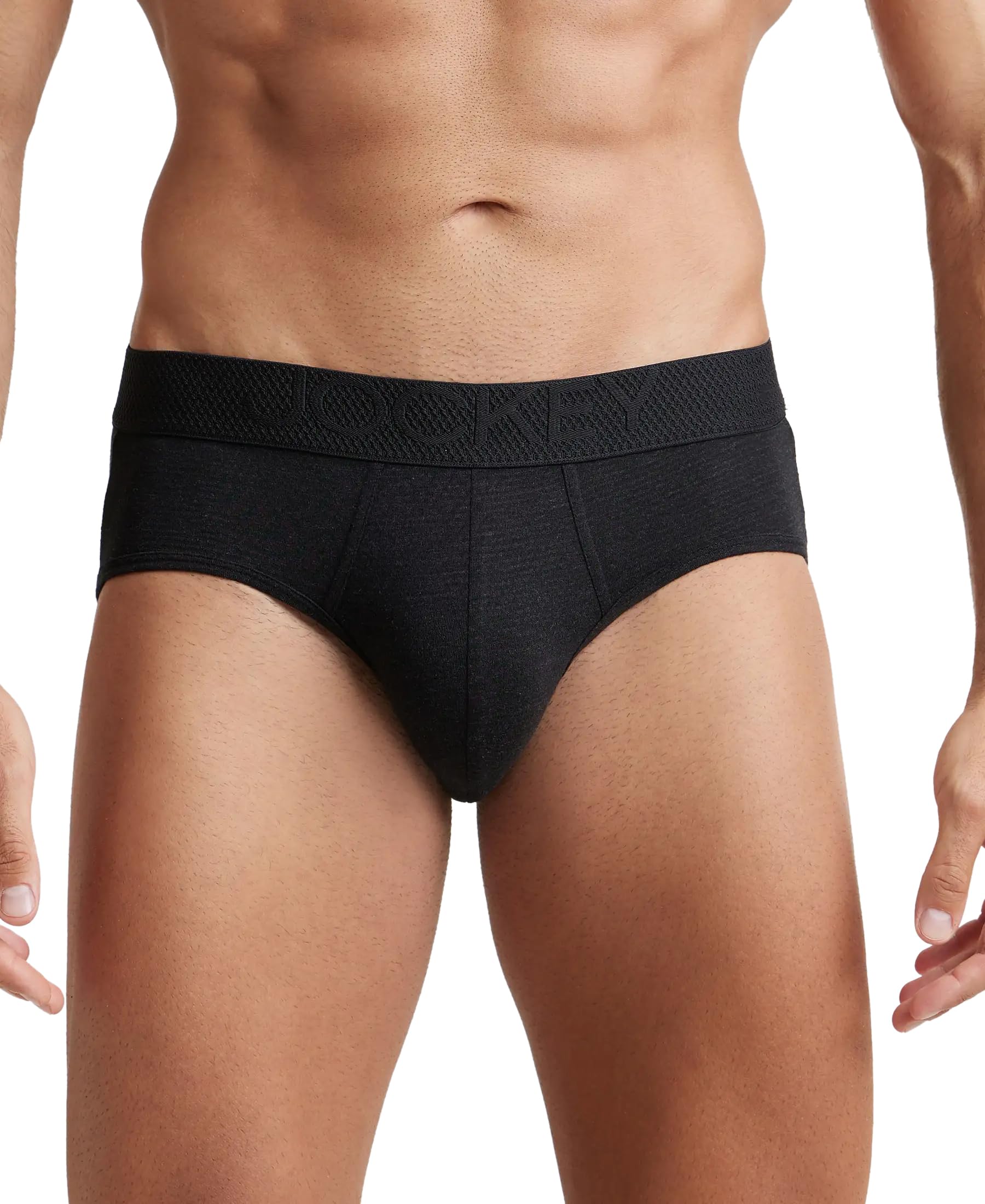jockey LM05 Men's Bamboo Cotton Elastane Mesh Brief with Ultrasoft Waistband and Stay Dry Treatment-picture-12