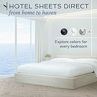 Vista 9 de Hotel Sheets Direct 3 Piece Bed Sheet Set Twin Size, 100% Viscose Derived from Bamboo Sheets Set with 1 Pillowcase, Cooling & Breathable Luxury 15