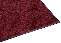 Vista 50 de Guardian Platinum Series Tapete Limpiador de Piso para Interiores, Goma con Alfombra de Nailon, 4'x6', Rojo