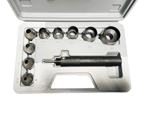 Juego de perforadoras universales para agujeros huecos (juego de 11 piezas)