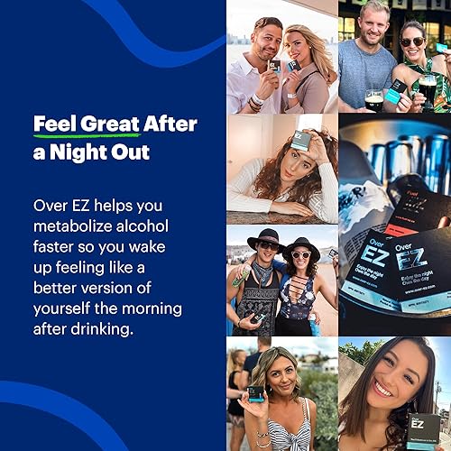 Miniatura 3 de Suplemento de prebebida - Píldoras de recuperación y prevención de fiestas para una salida nocturna y mejores mañanas (12 cápsulas) y cardo mariano,