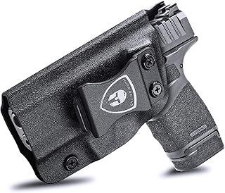 Hellcat Holster IWB KYDEX Holster Fit: Springfield Armory Hellcat Pistol, Inside Waistband Appendix Concealed Carry Holster for Hellcat, Adj. Cant & Retention, Right Hand/Left Hand Optional - WARRIORLAND