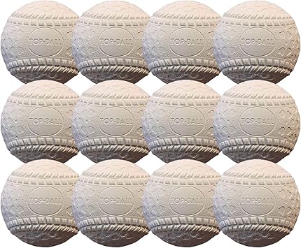 Amazon Topball トップボール トップボールm号 軟式ボール 一般用 中学生用 12個セット Topm 12set ノーブランド品 公式ボール