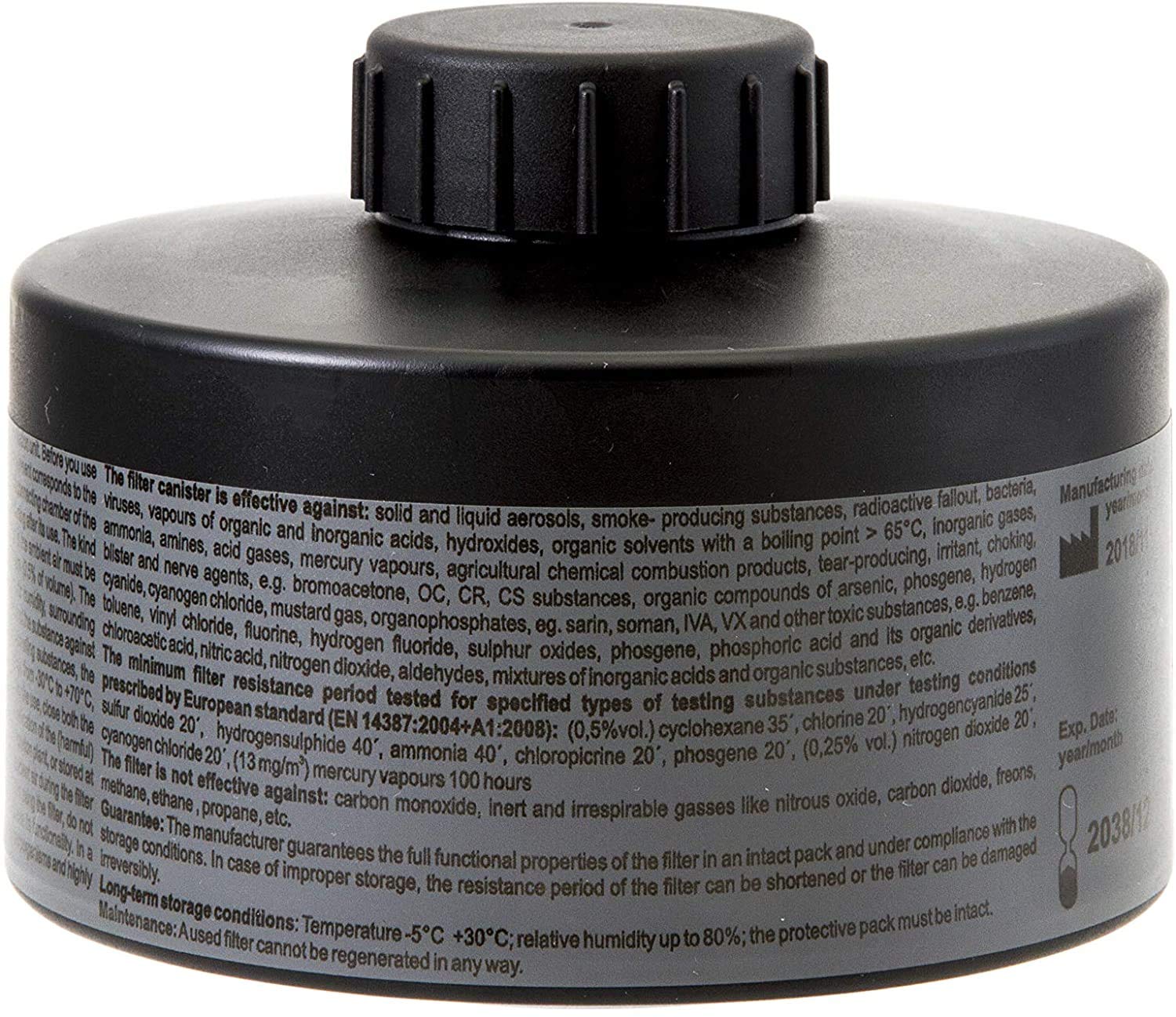 Buy MIRA Safety NBC77 SOF Single 40mm Gas Mask Filter Special
