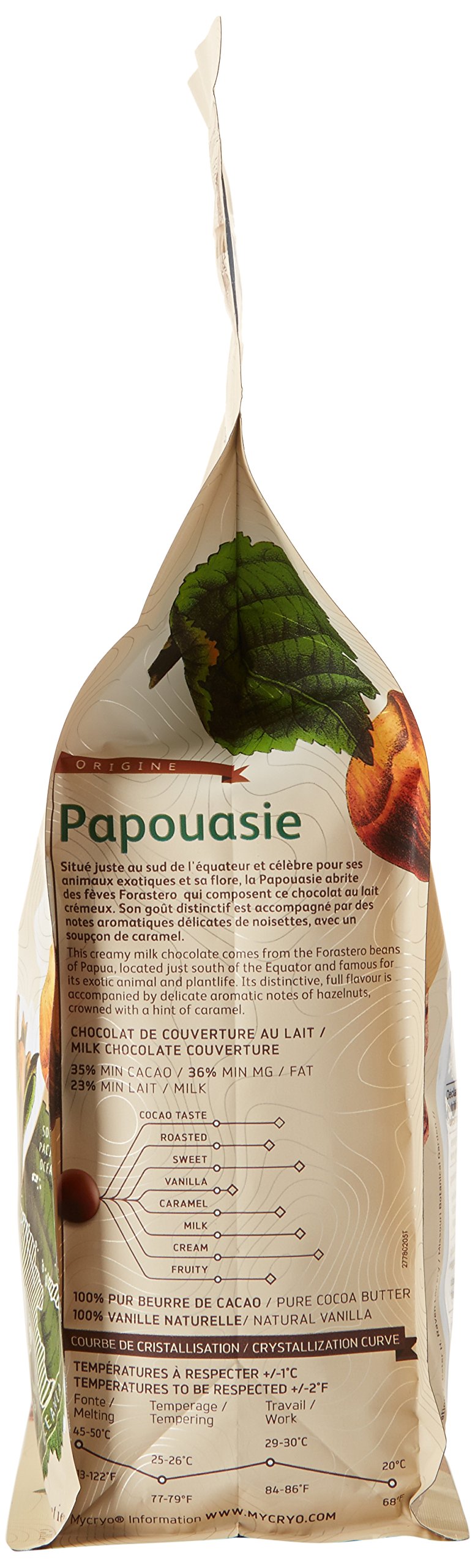 CACAO BARRY 35% Min Cacao Chocolat Papouasie Pistoles 1 kg